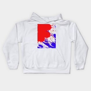 Spilled Paint Kids Hoodie